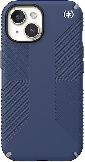 Speck Presidio2 Grip MagSafe Back Cover Plastic Blue (iPhone 15)