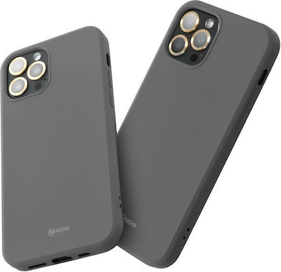 Roar Colorful Back Cover Silicone Gray (iPhone 15 Pro Max)