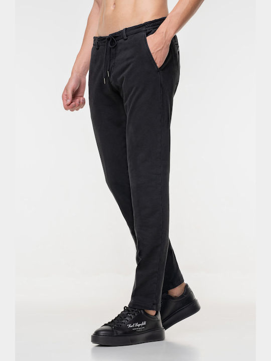 Four.Ten Men's Trousers Chino Black