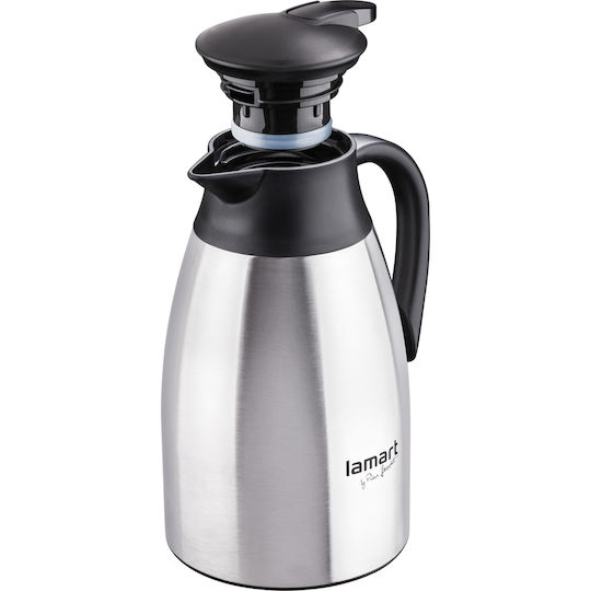 Lamart Table SS Flasche Krug Thermosflasche Rostfreier Stahl 1.5lt Silber