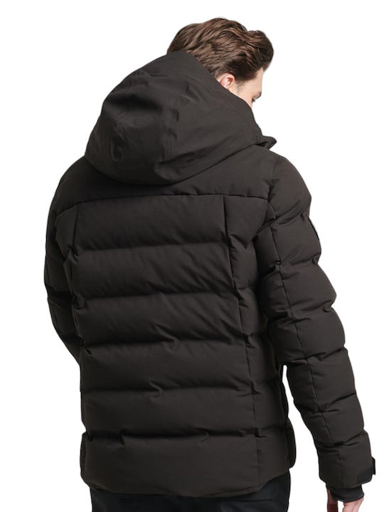 Superdry Geacă pentru bărbați Puffer Black