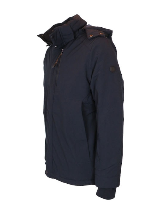 Winter Jacke Blau