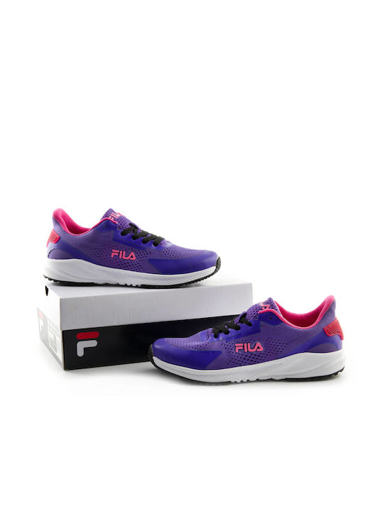 Fila Γυναικεία Sneakers Μωβ