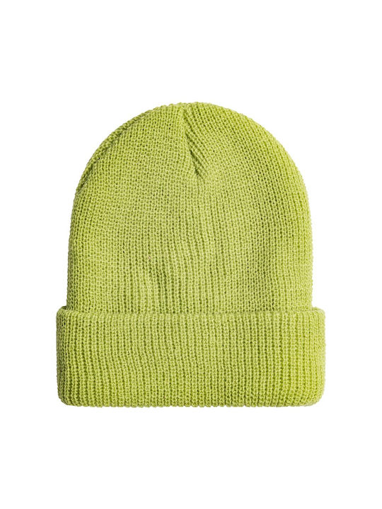 Roxy Beanie Γυναικείος Σκούφος Πλεκτός σε Πράσινο χρώμα