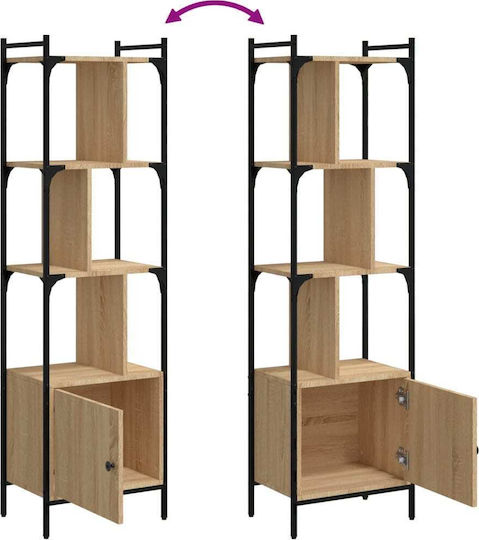 vidaXL Bibliothek Beige 44.5x30x154.5cm