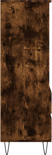 Bibliothek Rauchige Eiche 40x36x110cm