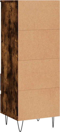Bibliothek Rauchige Eiche 40x36x110cm