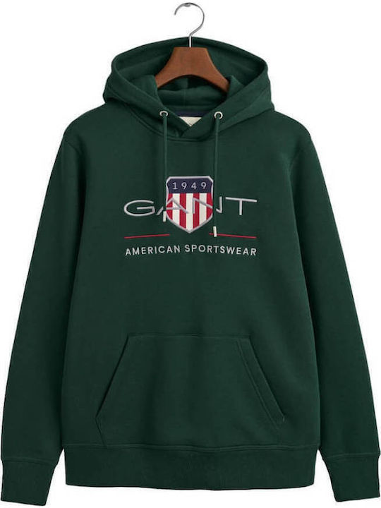 Archive Shield Sweatshirt mit Kapuze Grün