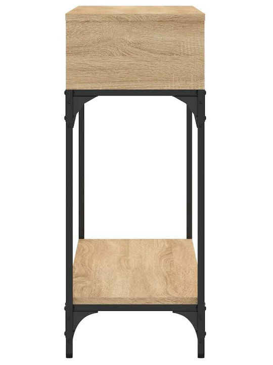 Console Table Wood & Metal L100xW30.5xH75cm