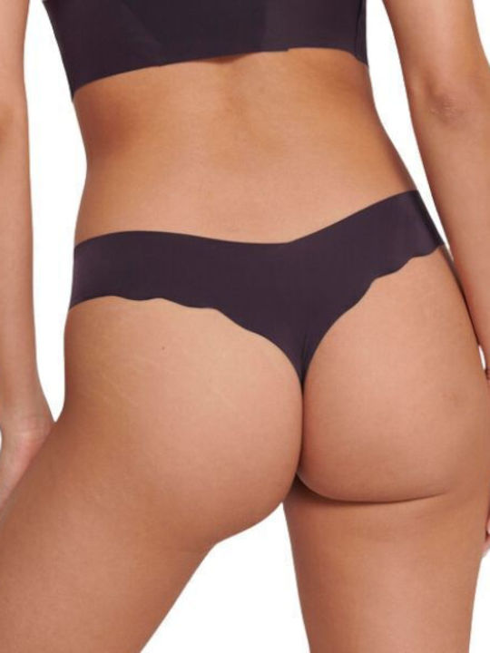 Microfibre 2.0 Hipstring Γυναικείο Slip χωρίς Ραφές Μωβ
