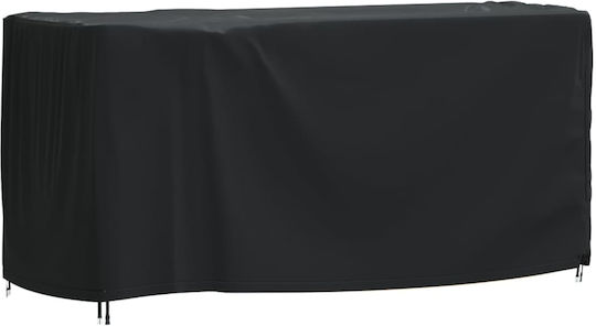 vidaXL Waterproof Couch Cover Black 180x70x90cm