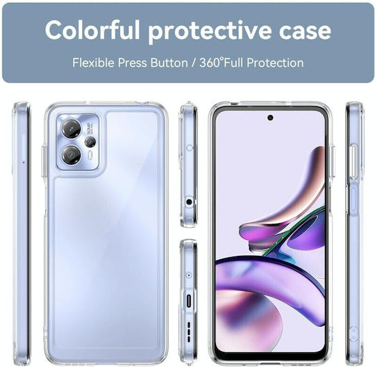 Colorful Series Back Cover Σιλικόνης Διάφανο (Moto G13)