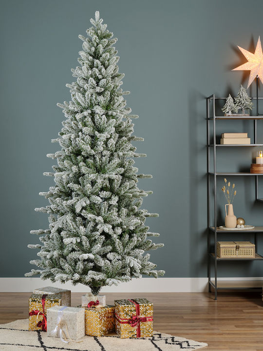 Weihnachtsbaum Fir Frosted Beschneit 240cm mit 465 Zweige