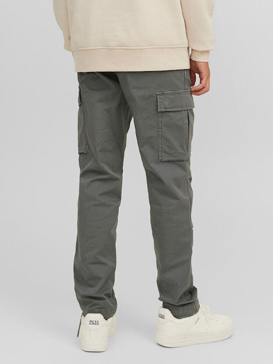 Trousers Cargo Elastic Brown
