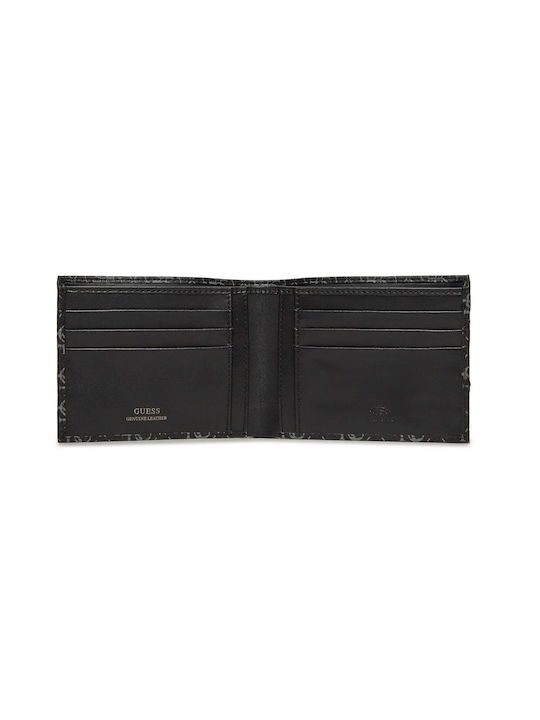 Guess Men's Leather Wallet Black