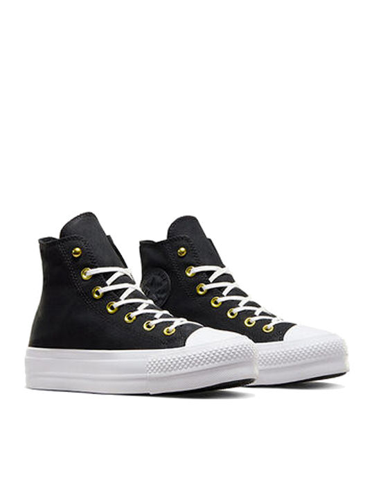 Chuck Taylor Platform Star Μποτάκια Μαύρα