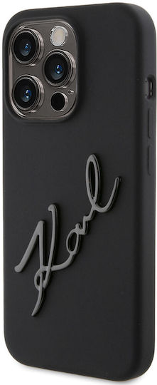 Karl Lagerfeld "karl Back Cover Plastic Durable Black (iPhone 15 Pro)