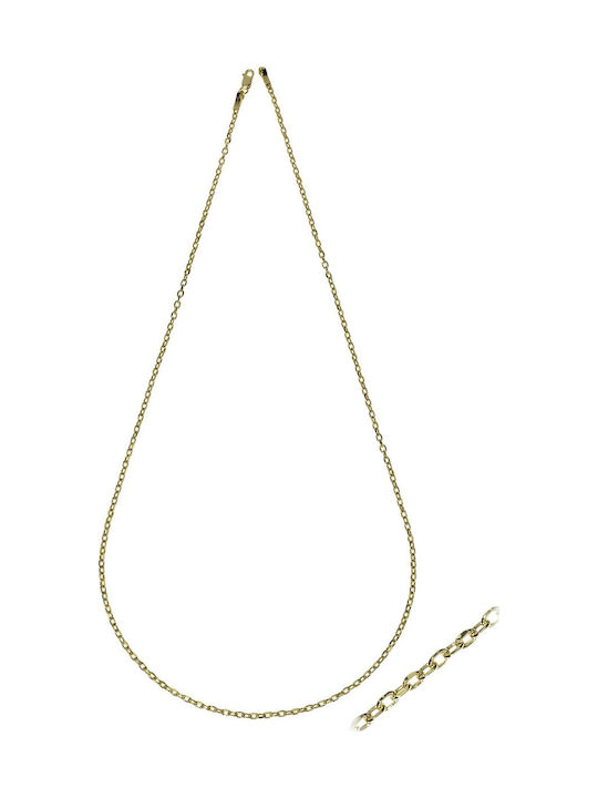 Korifidis Gold Chain Neck 14K Length 55cm