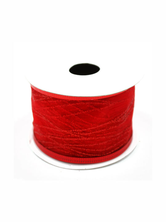 Christmas Ribbon Red 1pc