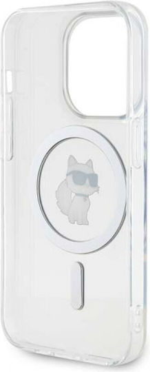 Karl Lagerfeld Iml Choupette Back Cover Plastic / Silicone Transparent (iPhone 15 Pro Max)