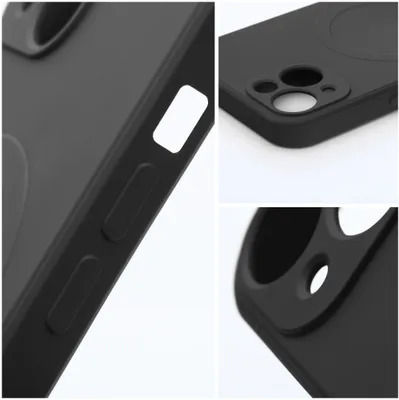 Mag Cover Silicone Back Cover Black (iPhone 11 Pro)