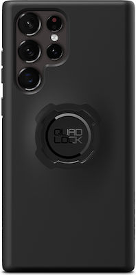 Quad Lock Plastic Back Cover Black (Galaxy A34)