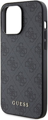 Guess Metallic Back Cover Gray (iPhone 15 Pro)