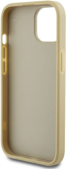 Guess Back Cover Metalic Auriu (iPhone 15)