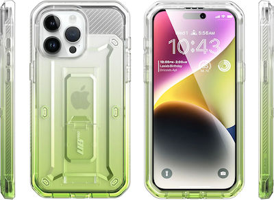 Supcase Unicorn Beetle Pro Back Cover Silicone 2mm Durable Green (iPhone 15 Pro Max)