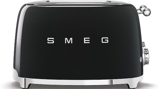 Smeg Φρυγανιέρα 4 Θέσεων 2000W Μαύρη