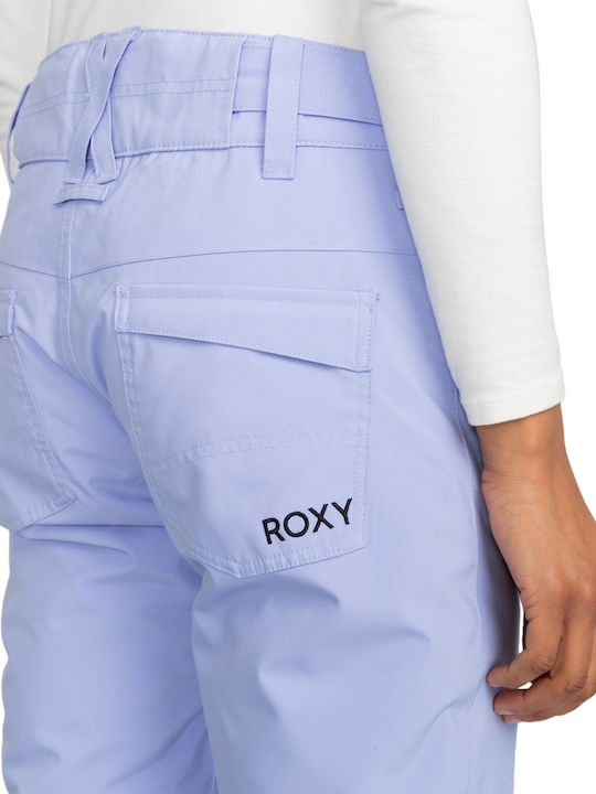 Roxy Backyard ERJTP03238-PHN0 Women's Trousers for Ski & Snowboard Purple