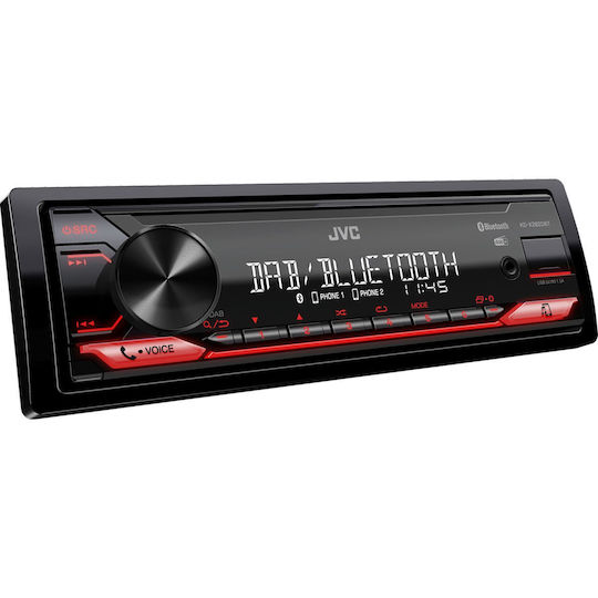 JVC Ραδιόφωνο Αυτοκινήτου 1 DIN (Bluetooth/USB)