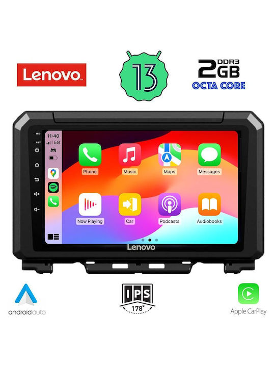 Lenovo Car Audio System for Suzuki Jimny 2017> (Bluetooth/USB/WiFi/GPS) with Touch Screen 9"