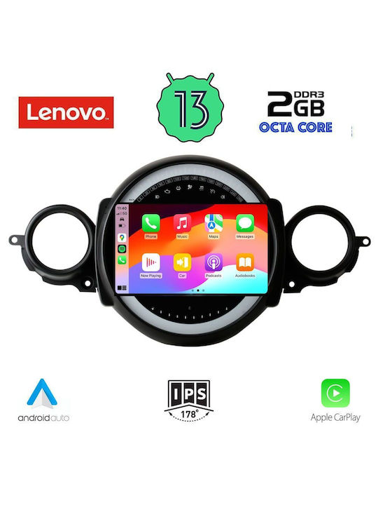 Lenovo Car Audio System for Mini Cooper (Bluetooth/USB/WiFi/GPS) with Touch Screen 9"