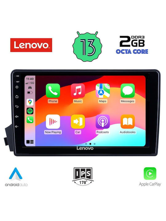 Lenovo Car-Audiosystem für Ssangyong Actyon 2006-2015 (Bluetooth/USB/WiFi/GPS) mit Touchscreen 9"
