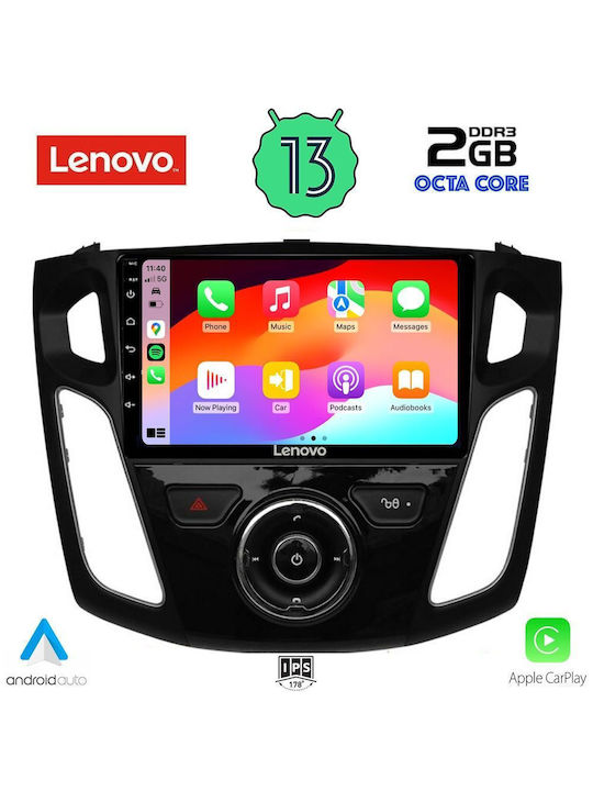 Lenovo Car-Audiosystem für Ford Schwerpunkt 2011-2018 (Bluetooth/USB/WiFi/GPS) mit Touchscreen 9"