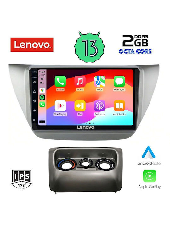 Lenovo Car-Audiosystem für Mitsubishi Lancer 2000-2007 (Bluetooth/USB/WiFi/GPS) mit Touchscreen 9"