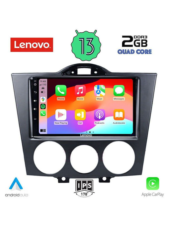 Lenovo Ηχοσύστημα Αυτοκινήτου για Mazda RX-8 2001-2008 (Bluetooth/USB/WiFi/GPS/Apple-Carplay/Android-Auto) με Οθόνη Αφής 9"