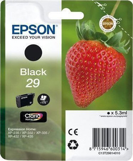 Epson 29 Original InkJet Druckerpatrone Schwarz (C13T29814010 C13T29814012)