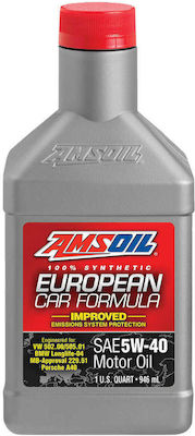 Amsoil Συνθετικό Λάδι Αυτοκινήτου European Motor Oil 5W-40 0.946lt