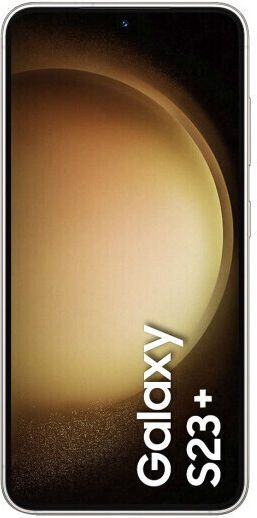 Samsung Екран Gh82 30476b 30477b Cream със Сензорен Механизъм и Рамка за Samsung S23 Плюс (Cream)