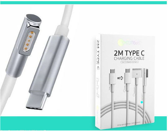COTEetCI 103876 USB 2.0 Cable USB-C male - 30-Pin Λευκό 2m