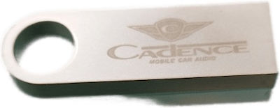 Bizzar Cadence 16GB USB 2.0 Stick Ασημί