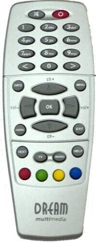 Dream Multimedia Συμβατό Τηλεχειριστήριο For DM800HD DM500HD DM800HDse για Ψηφιάκους Δέκτες Dreambox