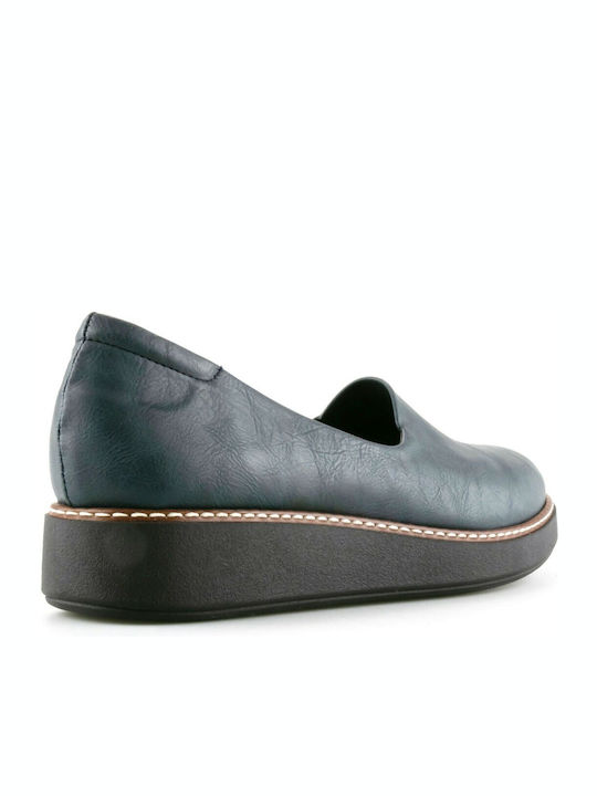 Silia D Damen Ballerinas in Blau Farbe