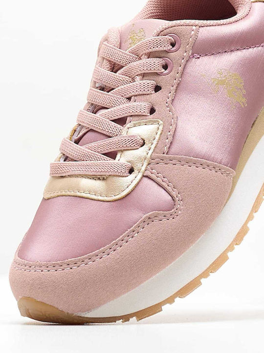 U.S. Polo Assn. Kinder-Sneaker Rosa