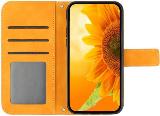 Sun Flower Портмоне Жълт (Moto G13)