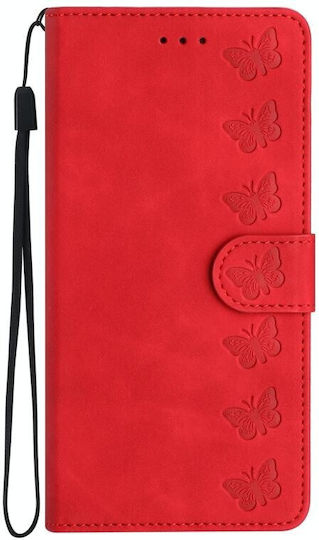 Seven Butterflies Wallet Κόκκινο (TCL 405)