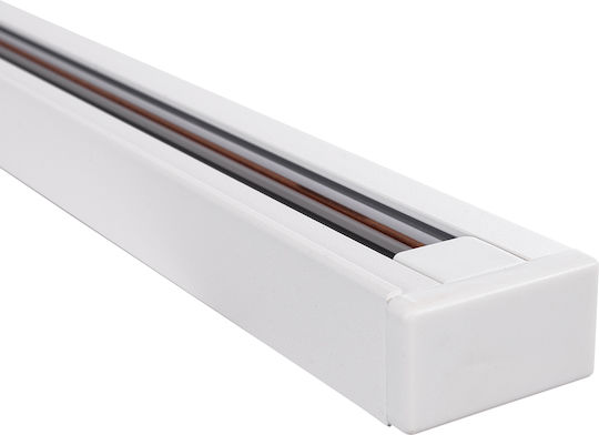 GloboStar Montageschiene für Spot aus Aluminium Weiß 60902