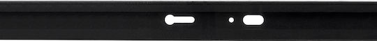 GloboStar Mounting Rail for Spotlights made of Aluminum Black 60901
